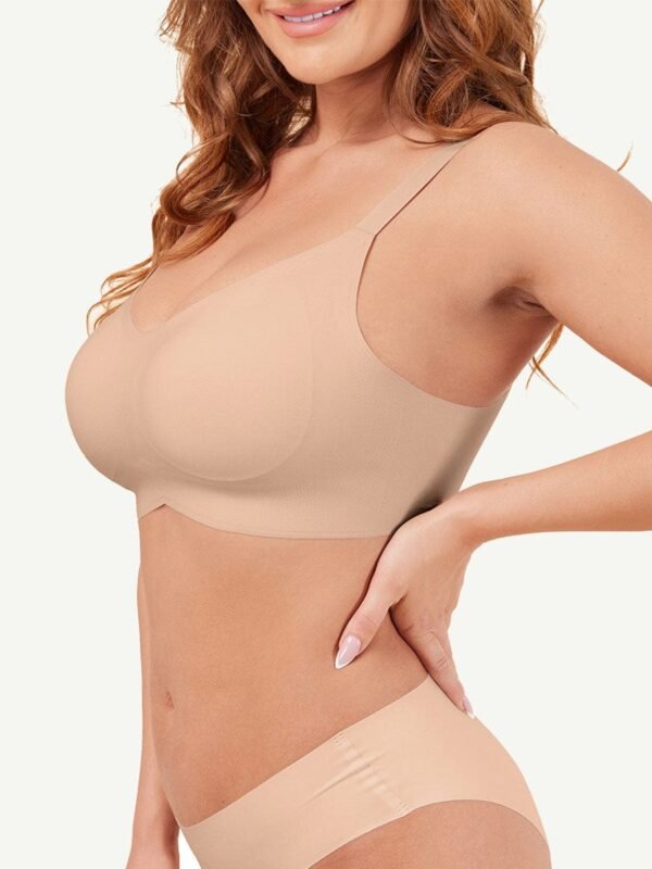 Sexy Seamless Underwear with Shapewear Incorporated Push Up Bra - Afbeelding 7