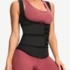 Latex Vest Shaper Double Belts With Zipper High-Compression - Afbeelding 4