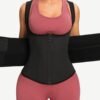 Latex Vest Shaper Double Belts With Zipper High-Compression - Afbeelding 2