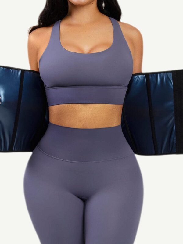 Steel Boned Tummy Control Waist Trainer with Double Belts - Afbeelding 4