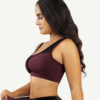Sports Bra With Vest Bra Design And Front Tulle Stitching - Afbeelding 4