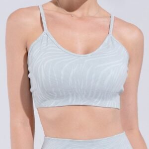 Shockproof Fitness Strap Outer Wear Bra