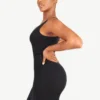 Eco-friendly Square-neck Shaper Snatched Seamless Dress - Afbeelding 7