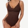 Sexy Lace Breast Support Adjustable Shaper for Bridal Bodysuit - Afbeelding 3
