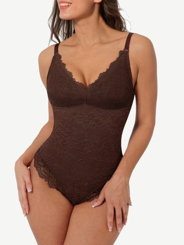 Sexy Lace Breast Support Adjustable Shaper for Bridal Bodysuit - Afbeelding 3