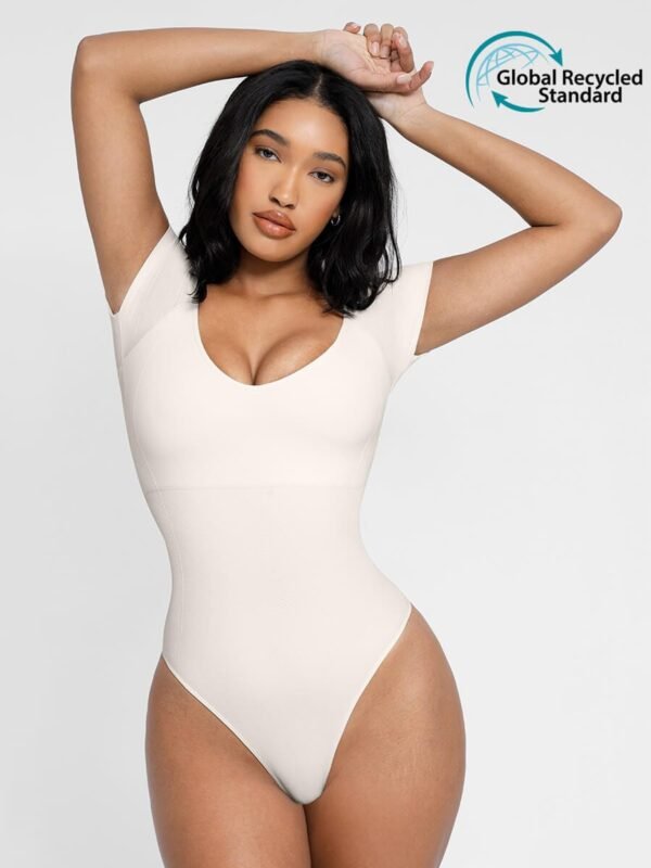 Eco-friendly Seamless Super Strong Chest Support Shapewear Bodysuit - Afbeelding 4