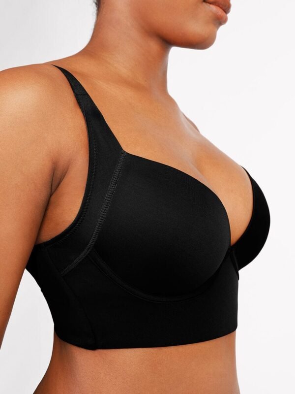 Fashion Deep Cup Bra Hides Back Fat Diva New Look with Shapewear Incorporated - Afbeelding 7