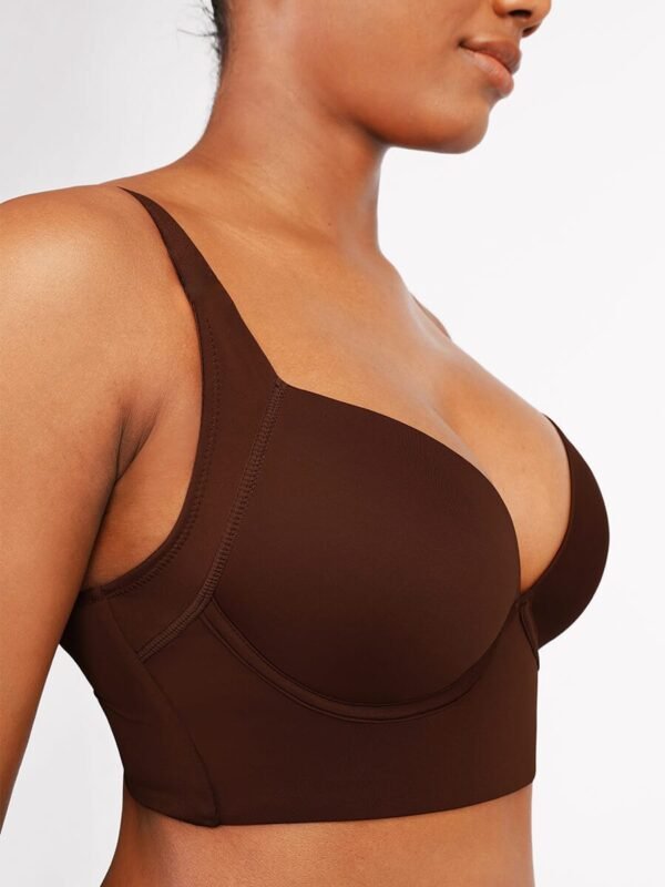 Fashion Deep Cup Bra Hides Back Fat Diva New Look with Shapewear Incorporated - Afbeelding 4