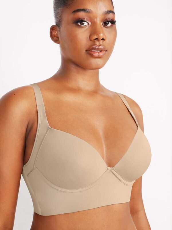 Fashion Deep Cup Bra Hides Back Fat Diva New Look with Shapewear Incorporated - Afbeelding 2