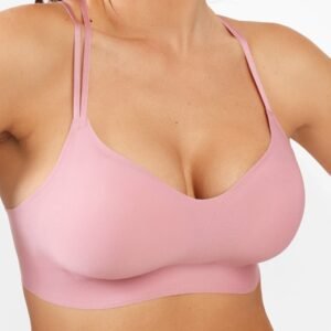 Seamless Crisscross Back Support and Push-up Bra