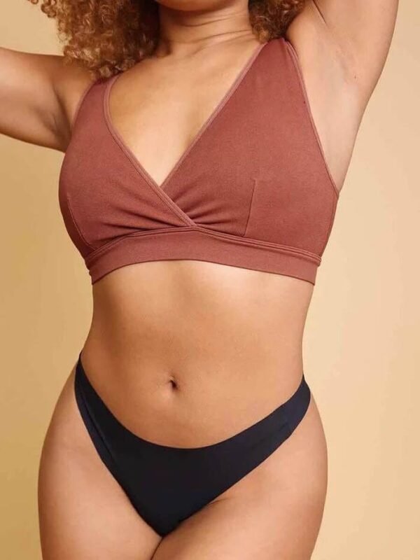 Eco-friendly Seamless Crossover Bra - Afbeelding 5