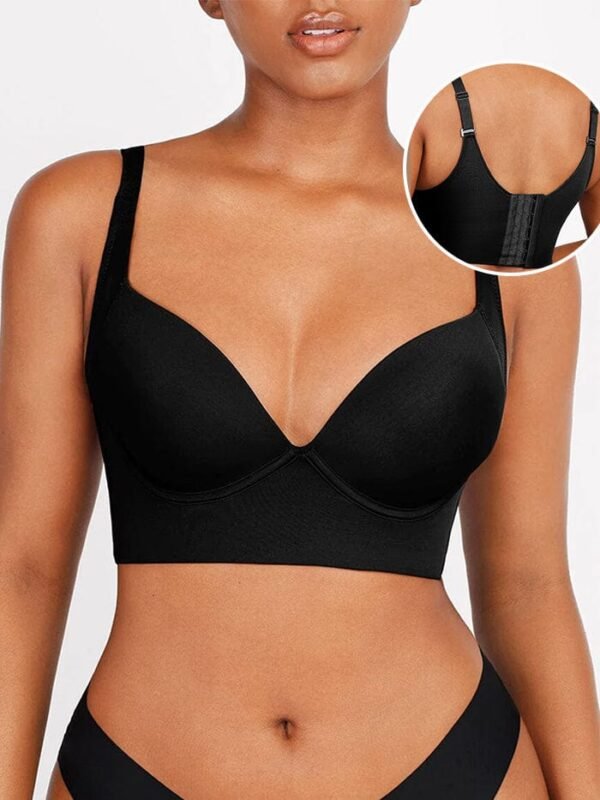 Fashion Deep Cup Bra Hides Back Fat Diva New Look with Shapewear Incorporated - Afbeelding 8