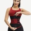 Slimming Essentials Leopard Print Design 7 Steel Bone Neoprene Waist Cincher Fitting Waist Trainer - Afbeelding 4