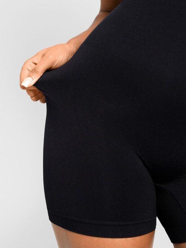 Round Neck Seamless Sexy U Back Shape Shapewear with Removable Cups - Afbeelding 5