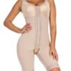 Ultimate Stretch Nude Hooks Crotchless Unpadded Big Size Fajas Bodysuit - Afbeelding 6