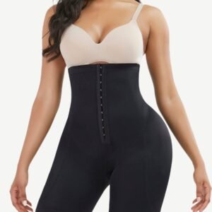 Medium Control High Waist Panty Shaper With Pads For Workout