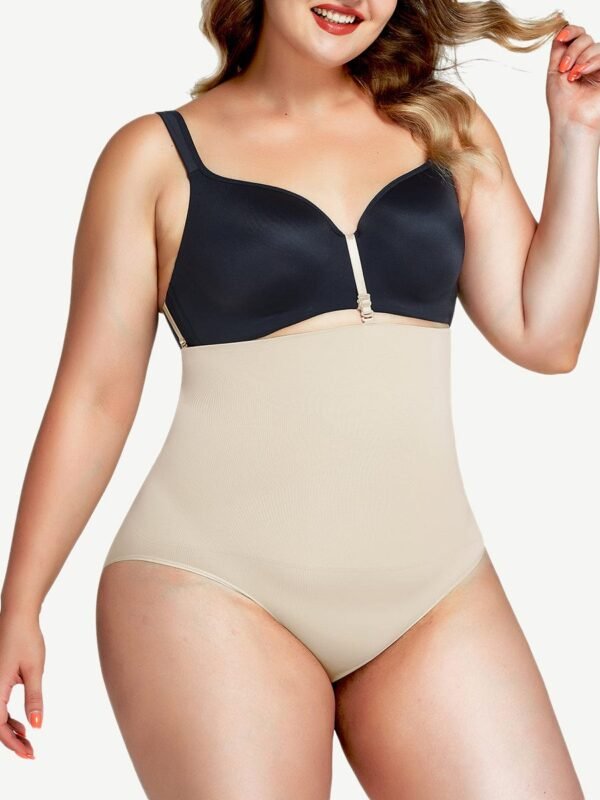High Elasticity Large Size Seamless Buckle Panty Shaper - Afbeelding 2