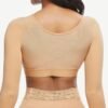 Post-surgical Crop Shapewear 3-Row Hooks Plus Size Instantly Slims - Afbeelding 4