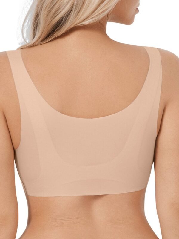Non-marking and Comfort Bra with Drop Glue Design Supports Gathering Bust - Afbeelding 5