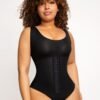 Fake Two-piece Traceless Air Slim Tummy Control Onesie