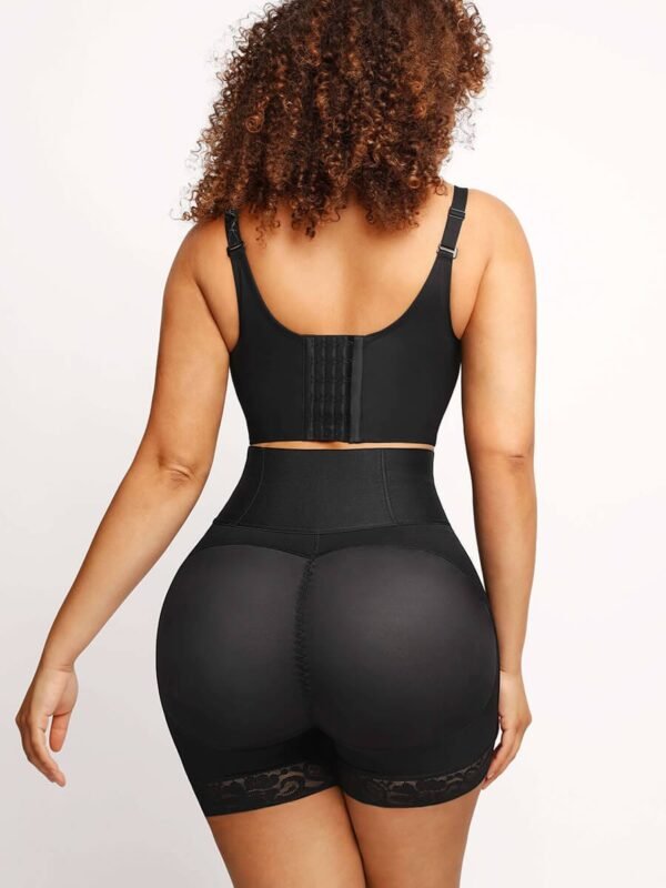 Butt Lifter Tummy Control Middle Waisted Mid Thigh Shaper Shorts - Afbeelding 2