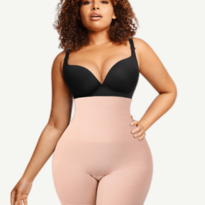 Seamless Double-Layer Tummy Panel 4 Steel Bones Shapewear Shorts