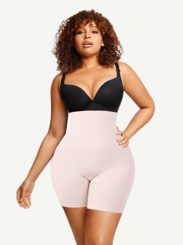 Seamless Double-Layer Tummy Panel 4 Steel Bones Shapewear Shorts - Afbeelding 6