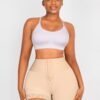 Butt Lifter Tummy Control Middle Waisted Mid Thigh Shaper Shorts - Afbeelding 4