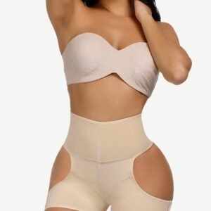 Black Open Butt Lift Panty Butt Sculpting shaperwear