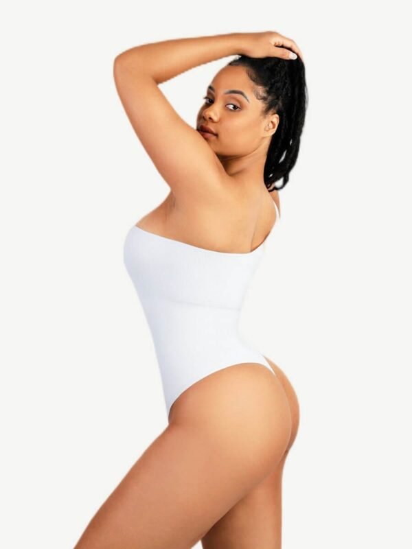 One-Shoulder Waist Sculpting Tummy Control Seamless Body Bodysuit - Afbeelding 4