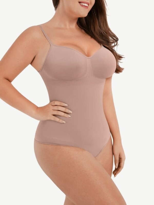 Seamless Scultp Covered Bust Jumpsuit Thong Bodysuit - Afbeelding 7