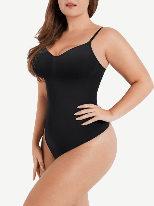 Seamless Scultp Covered Bust Jumpsuit Thong Bodysuit - Afbeelding 4