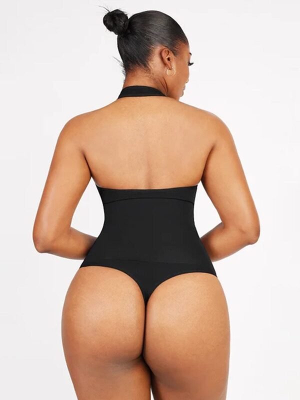 Seamless Hanging Neck Bodysuit Shapewear - Afbeelding 4