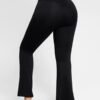 High-waisted Abdominal Control Front Slit Flare Legging - Afbeelding 7