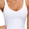 U-Back Solid Color Athletic Top Sleeveless Workout Apparel - Afbeelding 2