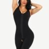 Ultimate Stretch Nude Hooks Crotchless Unpadded Big Size Fajas Bodysuit - Afbeelding 2