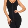 Ultimate Stretch Nude Hooks Crotchless Unpadded Big Size Fajas Bodysuit