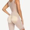 Ultimate Stretch Nude Hooks Crotchless Unpadded Big Size Fajas Bodysuit - Afbeelding 5