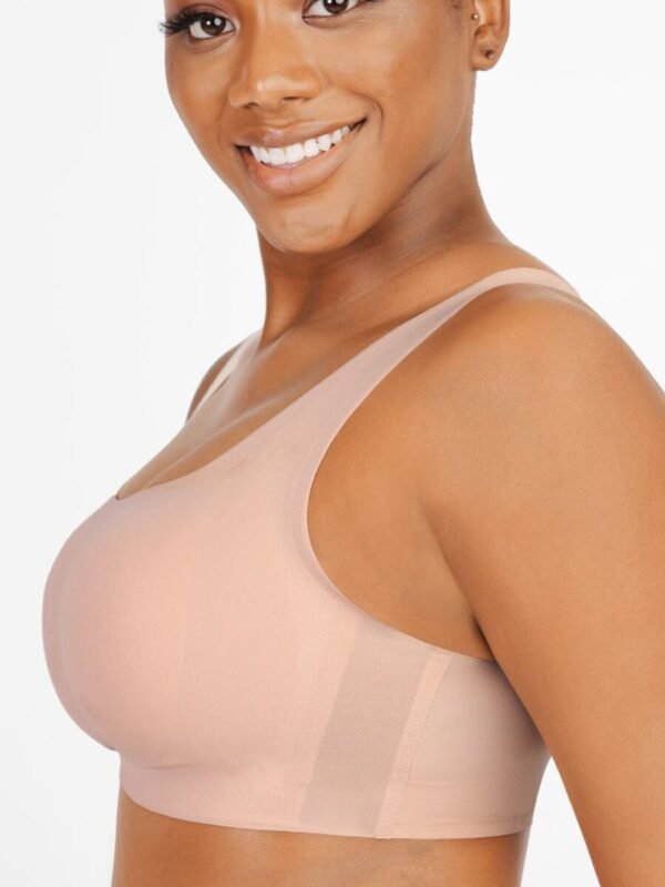 Non-marking and Comfort Bra with Drop Glue Design Supports Gathering Bust - Afbeelding 4