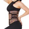 Miracle Zipper African Printing Latex Waist Trainer Slim Waist Colombian Waist T - Afbeelding 4