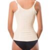 U Shape Neck Nude Plus Latex Waist Trainer Cami Straps Superior Quality - Afbeelding 3