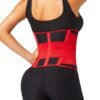 Black 5 Plastic Bones Neoprene Waist Trainer Belt Tummy - Afbeelding 8
