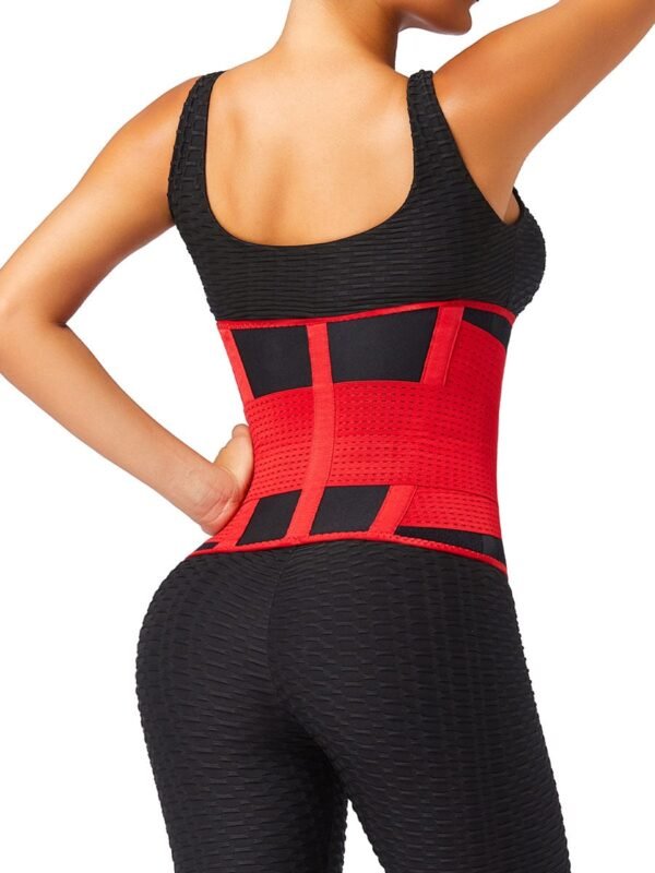 Black 5 Plastic Bones Neoprene Waist Trainer Belt Tummy - Afbeelding 8