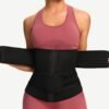 Athletic Waist Trainer Black Big Size Neoprene With Sticker Tummy Control - Afbeelding 3