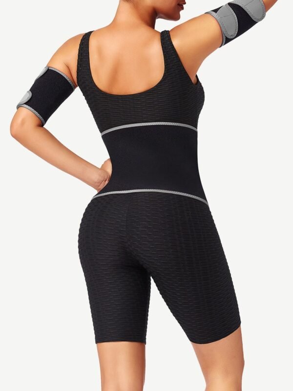 Neoprene Slimming Color Block Waist Trainer Best Tummy - Afbeelding 11