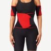 Neoprene Slimming Color Block Waist Trainer Best Tummy - Afbeelding 5