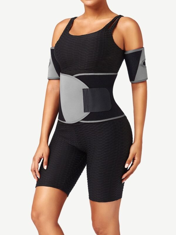 Neoprene Slimming Color Block Waist Trainer Best Tummy - Afbeelding 12