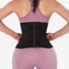 Flatten Tummy Neoprene Zip Three-Belt Waist Trainer - Afbeelding 3