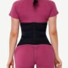 Curve Creator Rose Red Zipper Neoprene Waist Cincher Stickers Close Fit Waist Trainer Manufacturer - Afbeelding 2