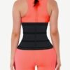 Graceful Black Hooks Latex Three-Belt Waist Trainer Anti-Slip - Afbeelding 3